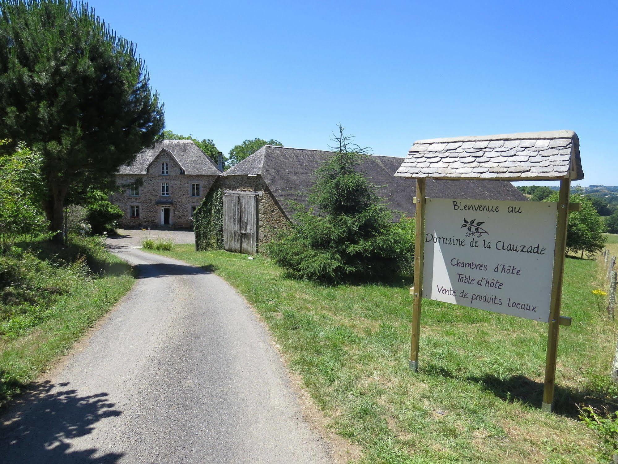 לינה וארוחת בוקר Saint-Germain-les-Vergnes Domaine De La Clauzade מראה חיצוני תמונה